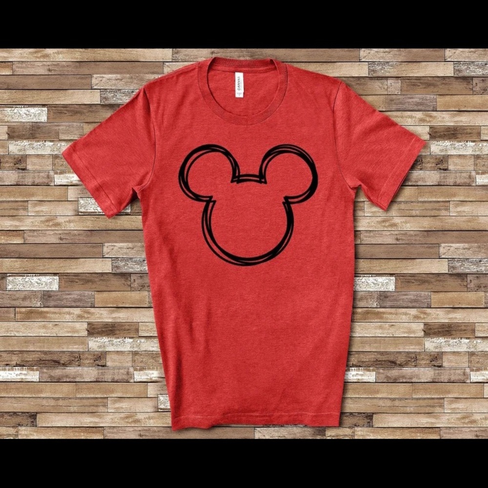 Red Mickey Shirt